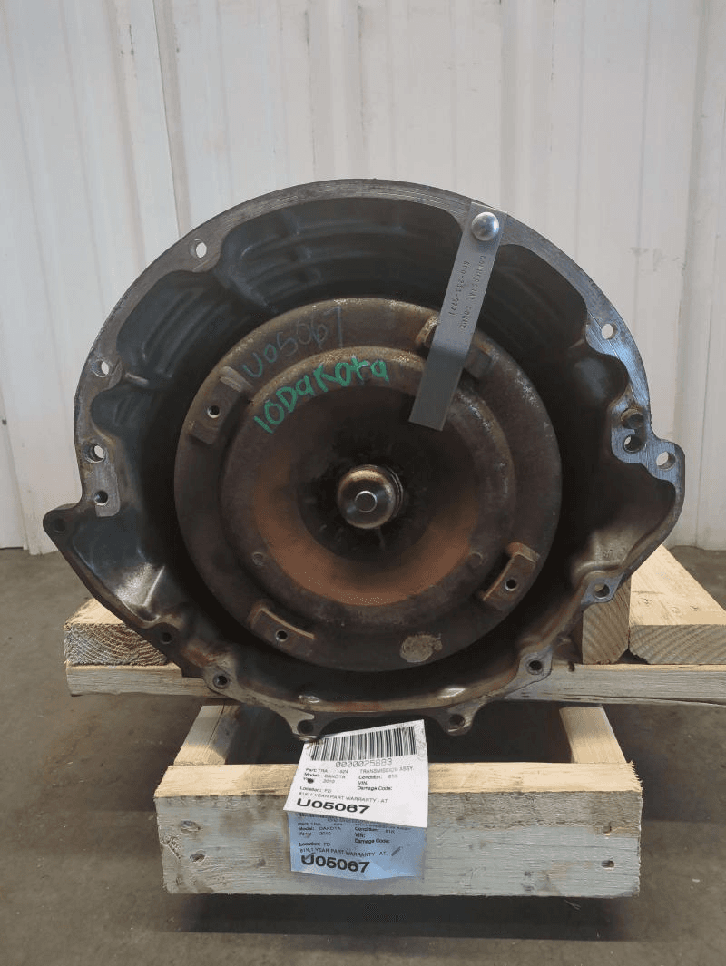 2010 Dodge Dakota At, 4x4, 4.7l (45rfe), Used Transmission