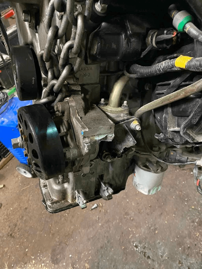 2018 Kia Rio (1.6l, Vin B, 8th Digit), Used Engine