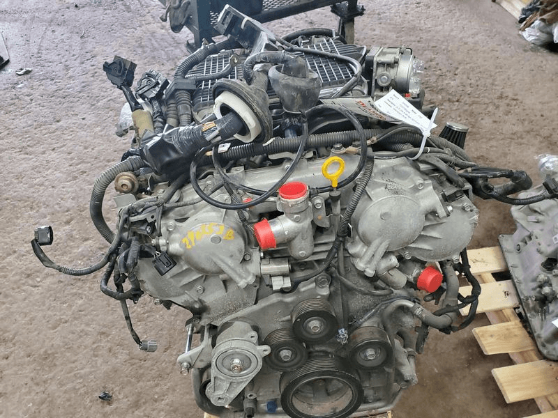 2012 Nissan 370z (3.7l, Vin A, 4th Digit, Vq37vhr), Thru 4/12, Used Engine