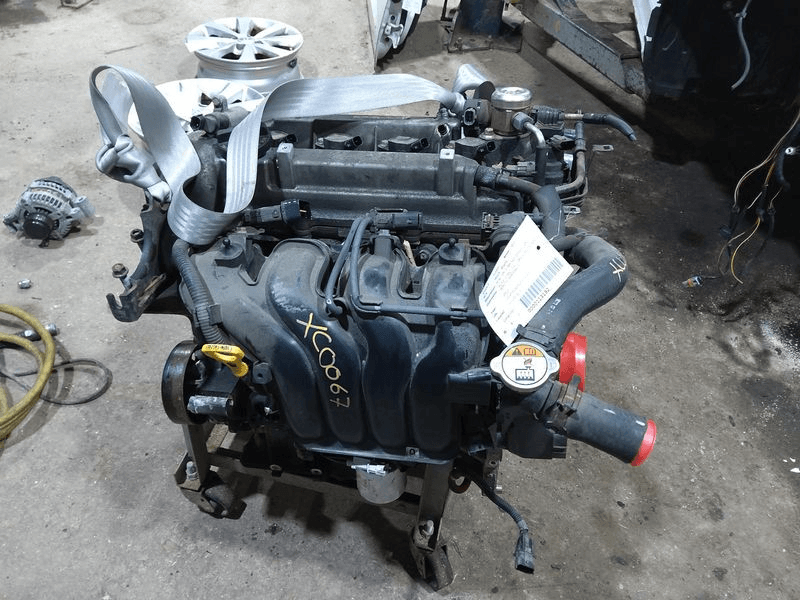 2013 Kia Rio (1.6l, Vin 3, 8th Digit, Dohc), At, Automatic Engine Stop And Start (isg), Used Engine