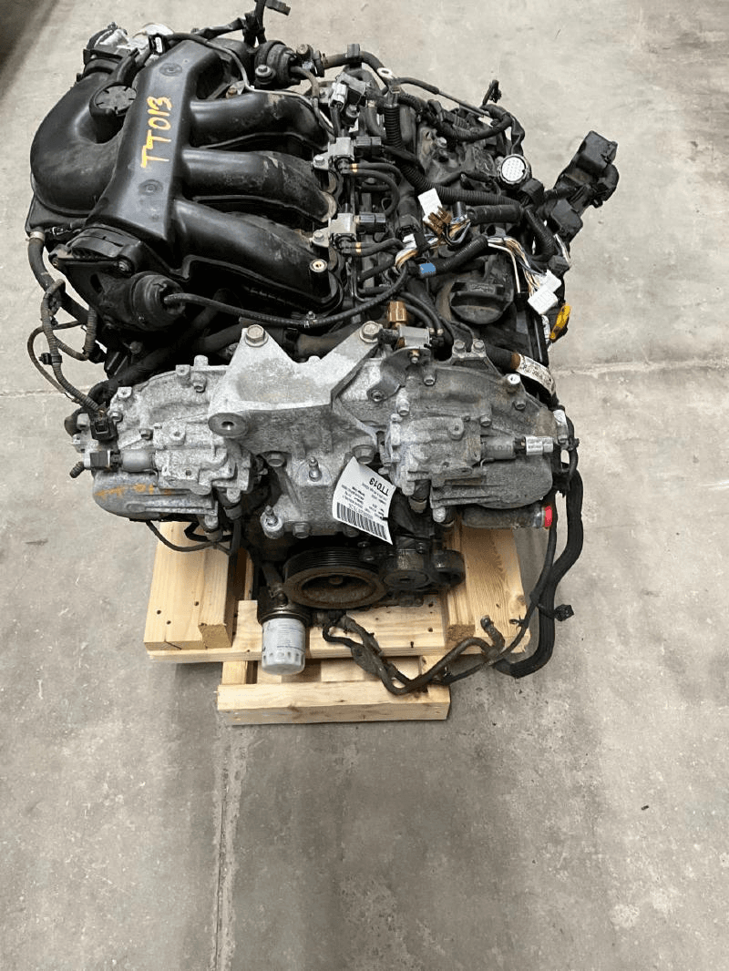 2018 Nissan Altima 3.5l (vin B, 4th Digit, Vq35de), Used Engine