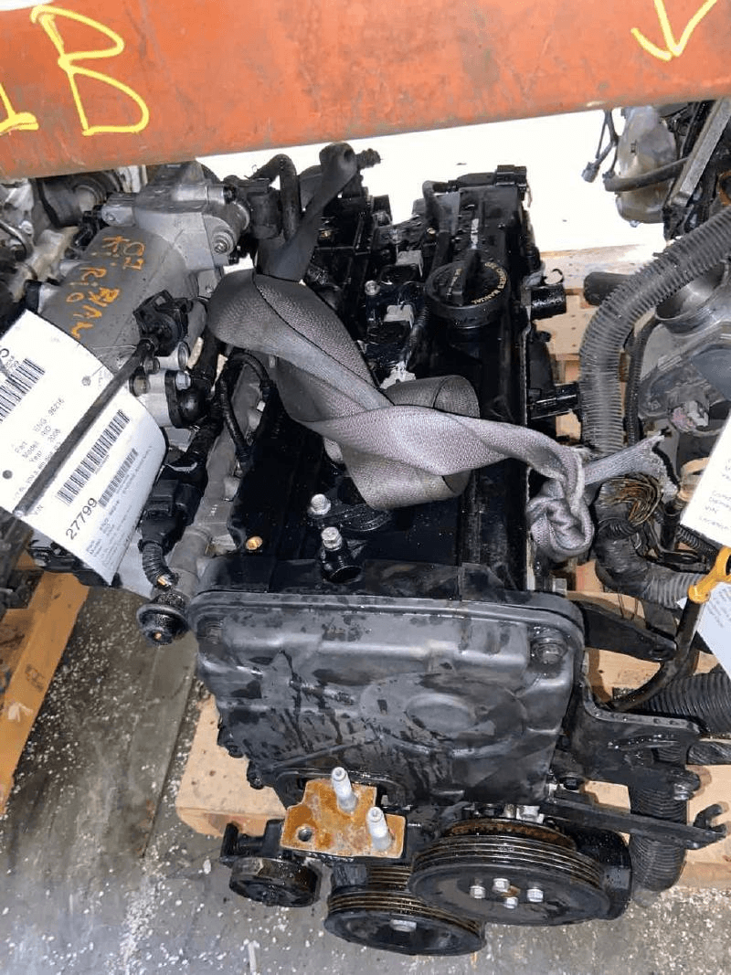 2008 Kia Rio (1.6l, Vin 3, 8th Digit, Dohc), Used Engine