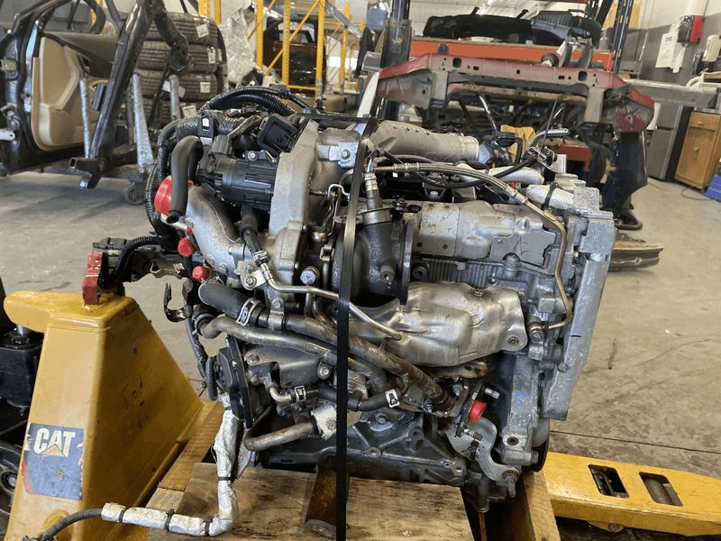 2017 Nissan Juke (1.6l, Mr16ddt), Vin A (4th Digit), Cvt, Sl, Used Engine