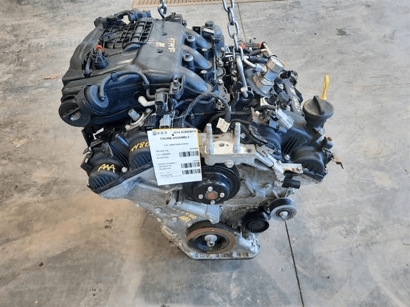 2014 Kia Sorento 3.3l (vin 7, 8th Digit, Gdi), Used Engine