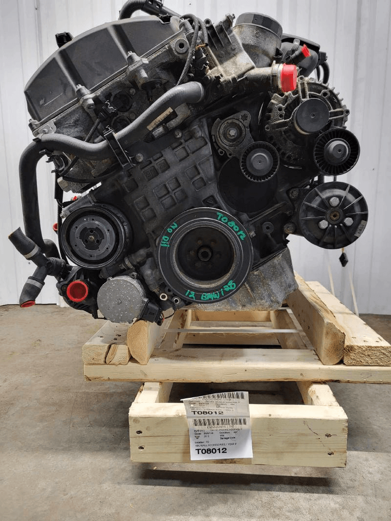 2010 Bmw 128i (3.0l), Conv, N51 Engine, At, Used Engine