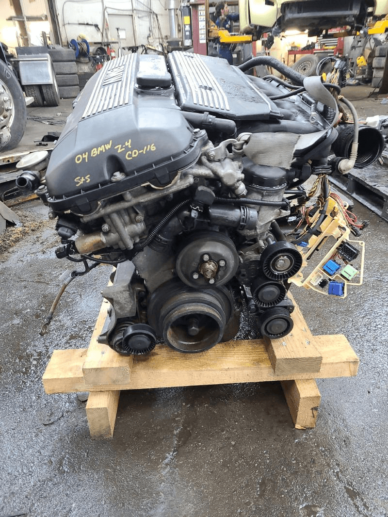 2006 Bmw 325i Conv, (2.5l), M54 (256s5 Engine, Engine Oil Filler Cap Lh Side Of Rocker Cover), Used Engine