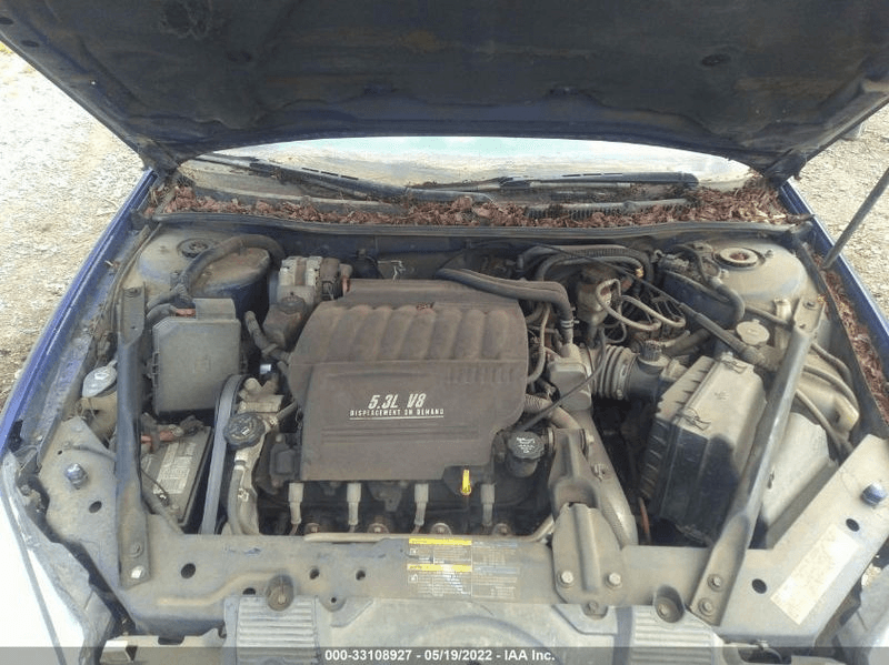 2006 Chevy Impala 5.3l (vin C, 8th Digit), Used Engine