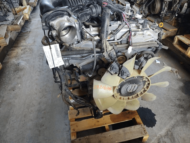 2018 Nissan Nv2500 4.0l (vin B, 4th Digit, Vq40de), Used Engine