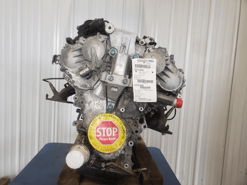 2013 Nissan Quest (3.5l, Vin A, 4th Digit, Vq35de), (at, Cvt), Remanufactured Engine