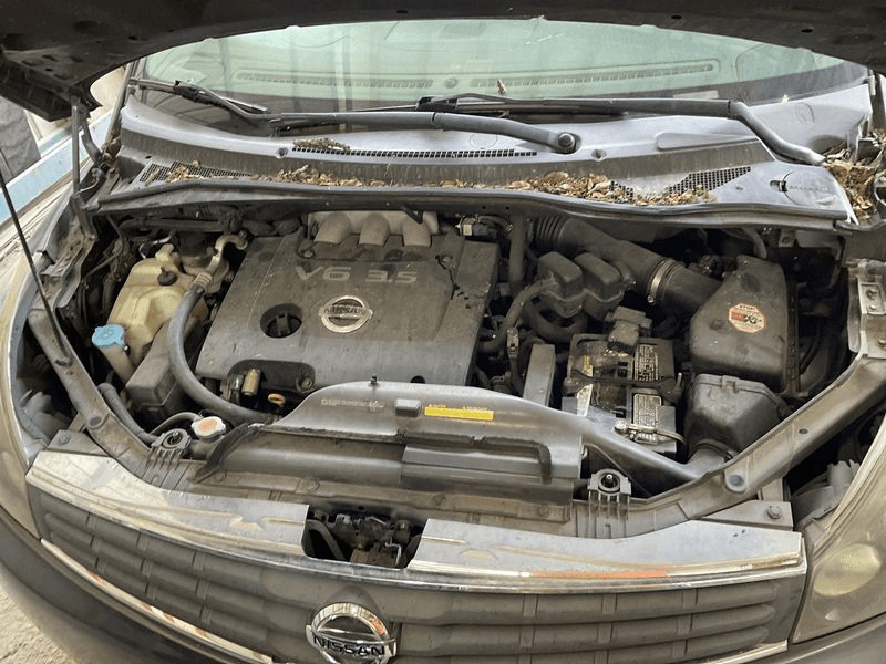 2009 Nissan Quest (3.5l, Vin B, 4th Digit, Vq35de), (at, 5 Speed), Used Engine