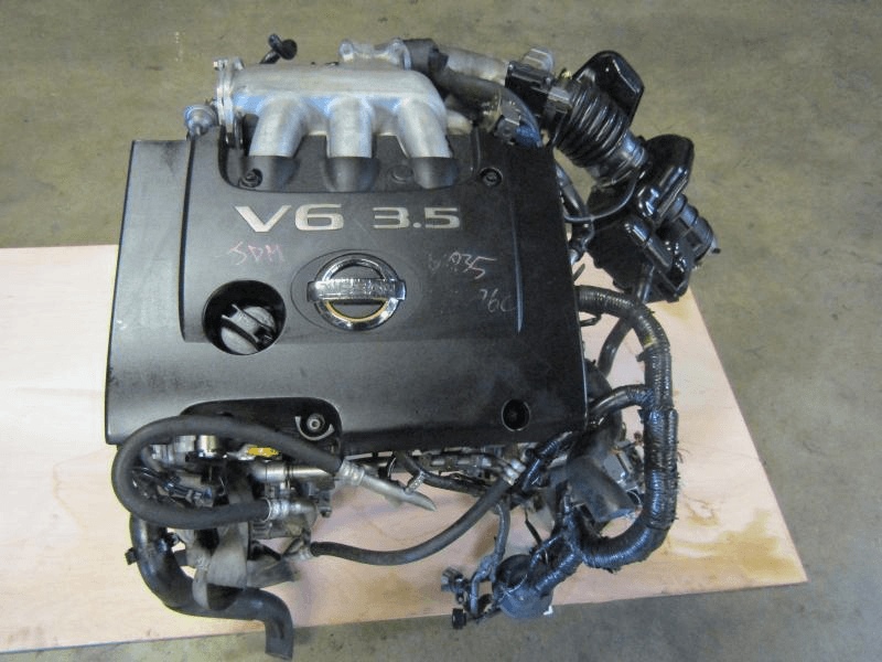 2006 Nissan Quest (3.5l, Vin B, 4th Digit, Vq35de), (at), 4 Speed, Base, Used Engine