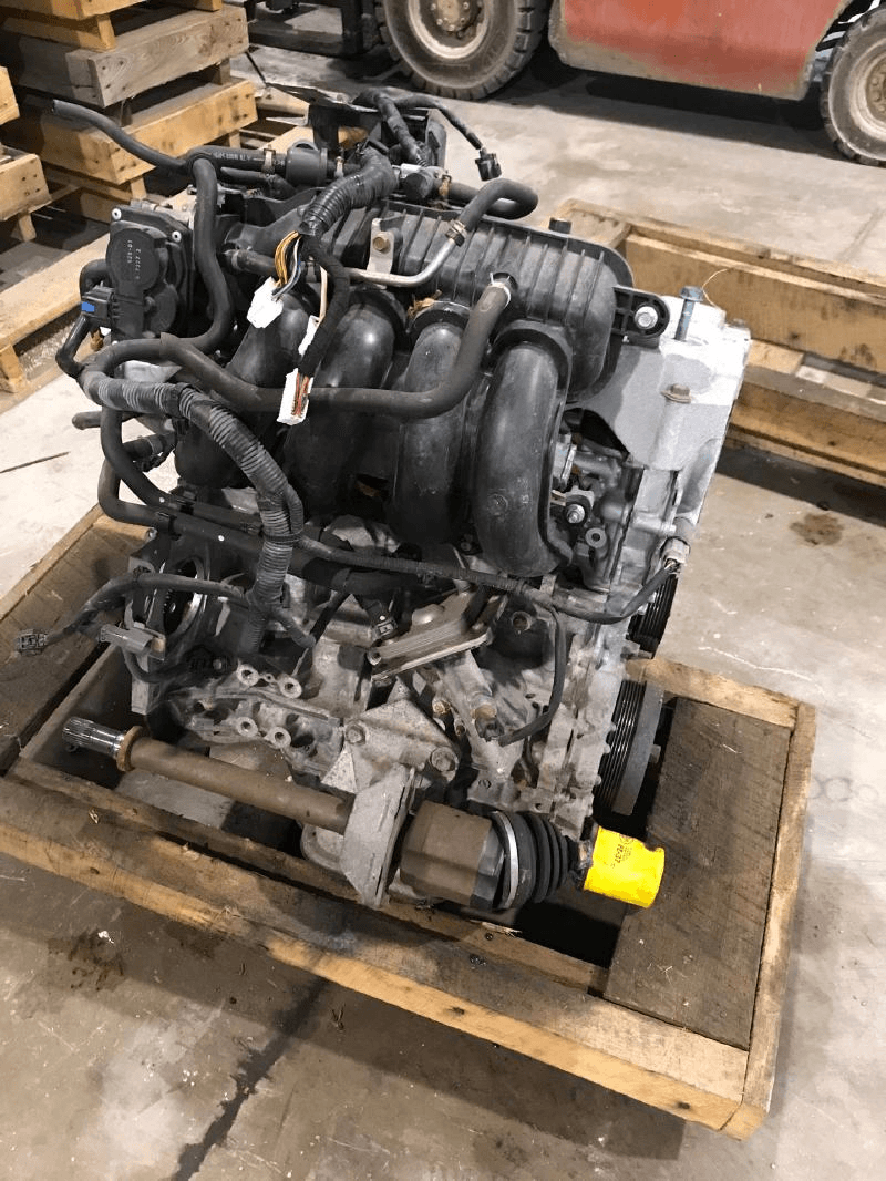 2008 Nissan Sentra 2.5l (qr25de), Vin B (4th Digit), At (cvt), Used Engine