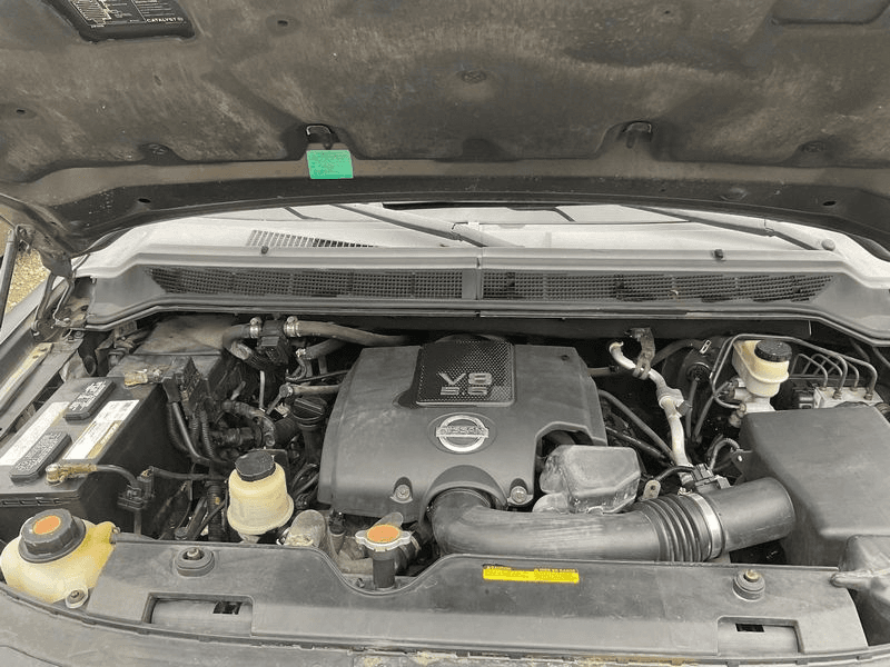 2009 Nissan Titan (5.6l), Vin B (4th Digit, Flex Fuel), Used Engine