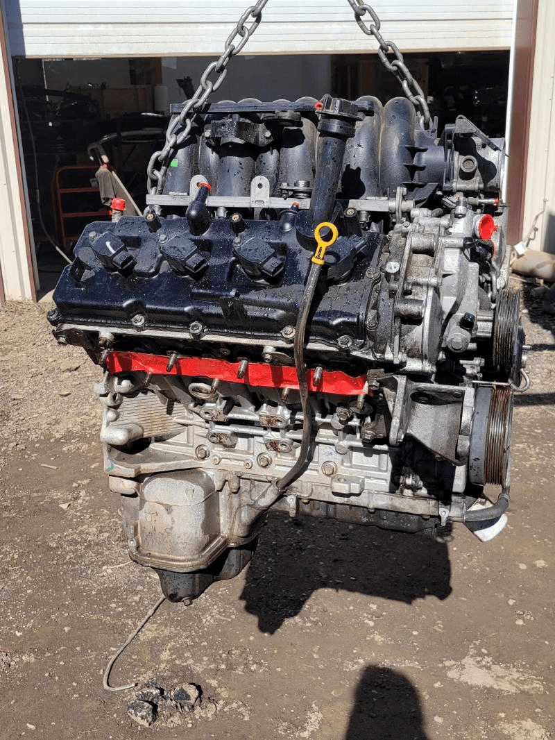 2011 Nissan Titan (5.6l), Vin A (4th Digit, Unleaded Fuel), Used Engine