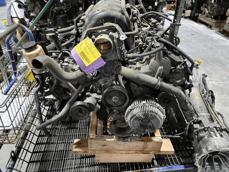 2013 Nissan Titan (5.6l), Vin B (4th Digit, Flex Fuel), Used Engine