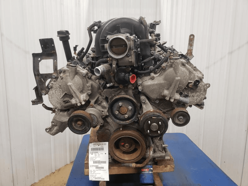 2014 Nissan Titan (5.6l), Vin A (4th Digit, Unleaded Fuel), Used Engine