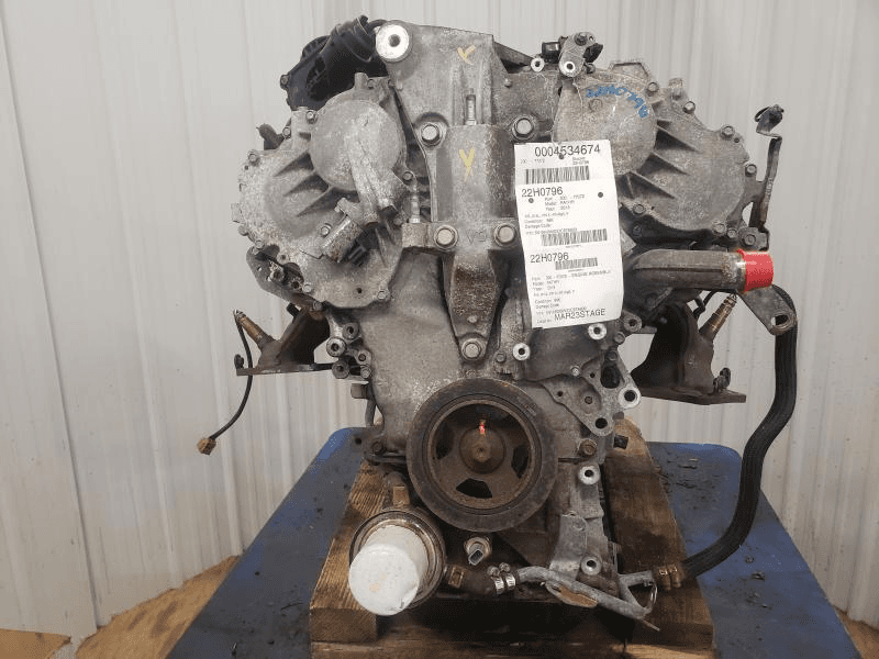 2013 Nissan Pathfinder (3.5l, Vin A, 4th Digit, Vq35de), Used Engine