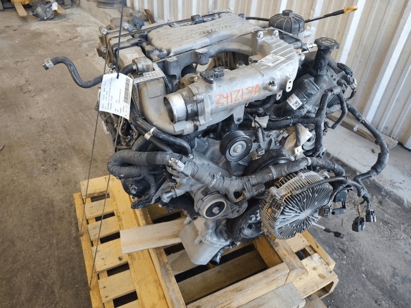 2019 Nissan Titan Xd 5.0l, (vin B, 4th Digit, 8 Cylinder, Diesel), Used Engine