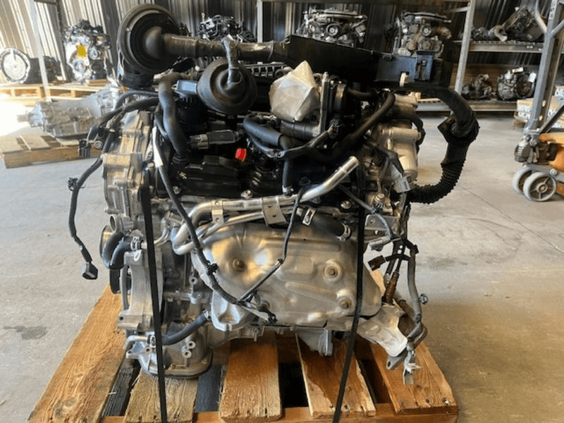 2019 Nissan 370z (3.7l, Vin A, 4th Digit, Vq37vhr), At, Used Engine