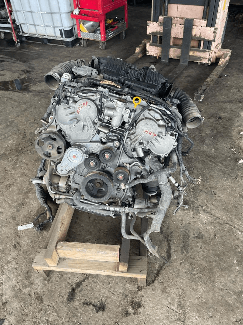 2012 Nissan 370z (3.7l, Vin A, 4th Digit, Vq37vhr), Thru 4/12, Used Engine