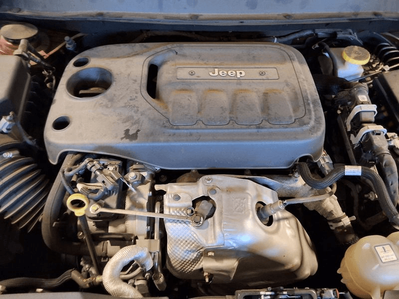 2022 Jeep Cherokee 2.0l (vin N, 8th Digit), Two Piece Oil Pan, Used Engine