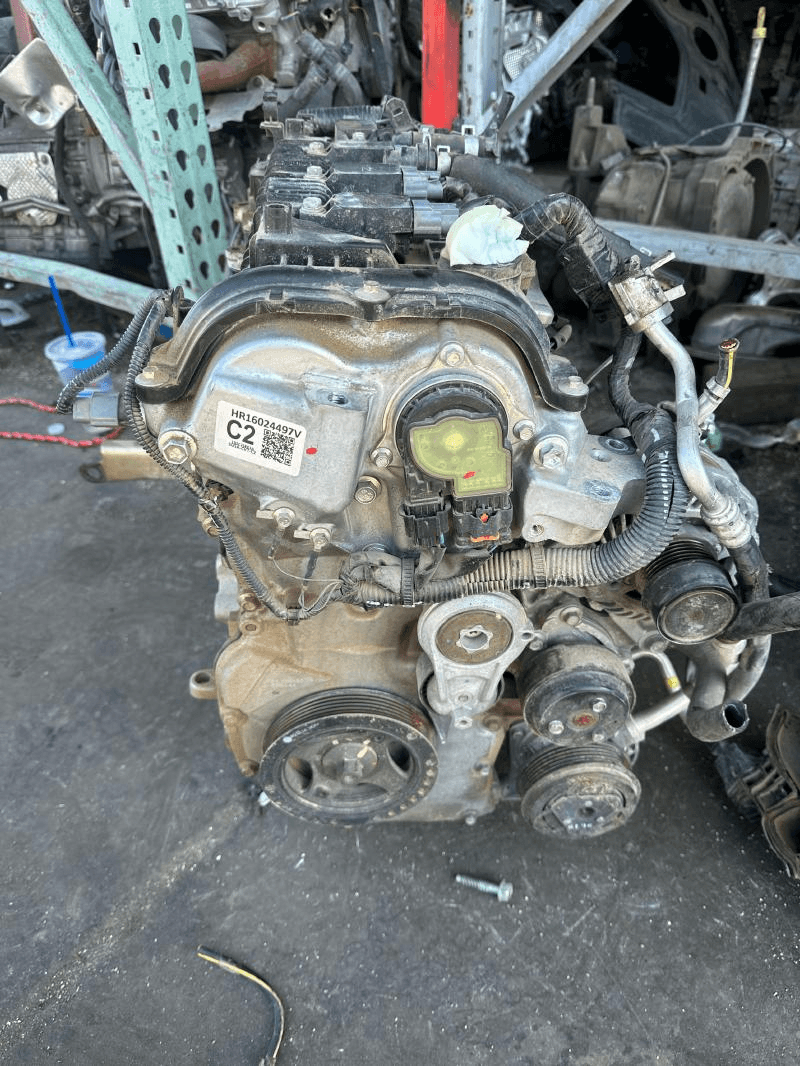 2021 Nissan Versa (1.6l, Vin C, 4th Digit, Hr16de), Cvt, Used Engine