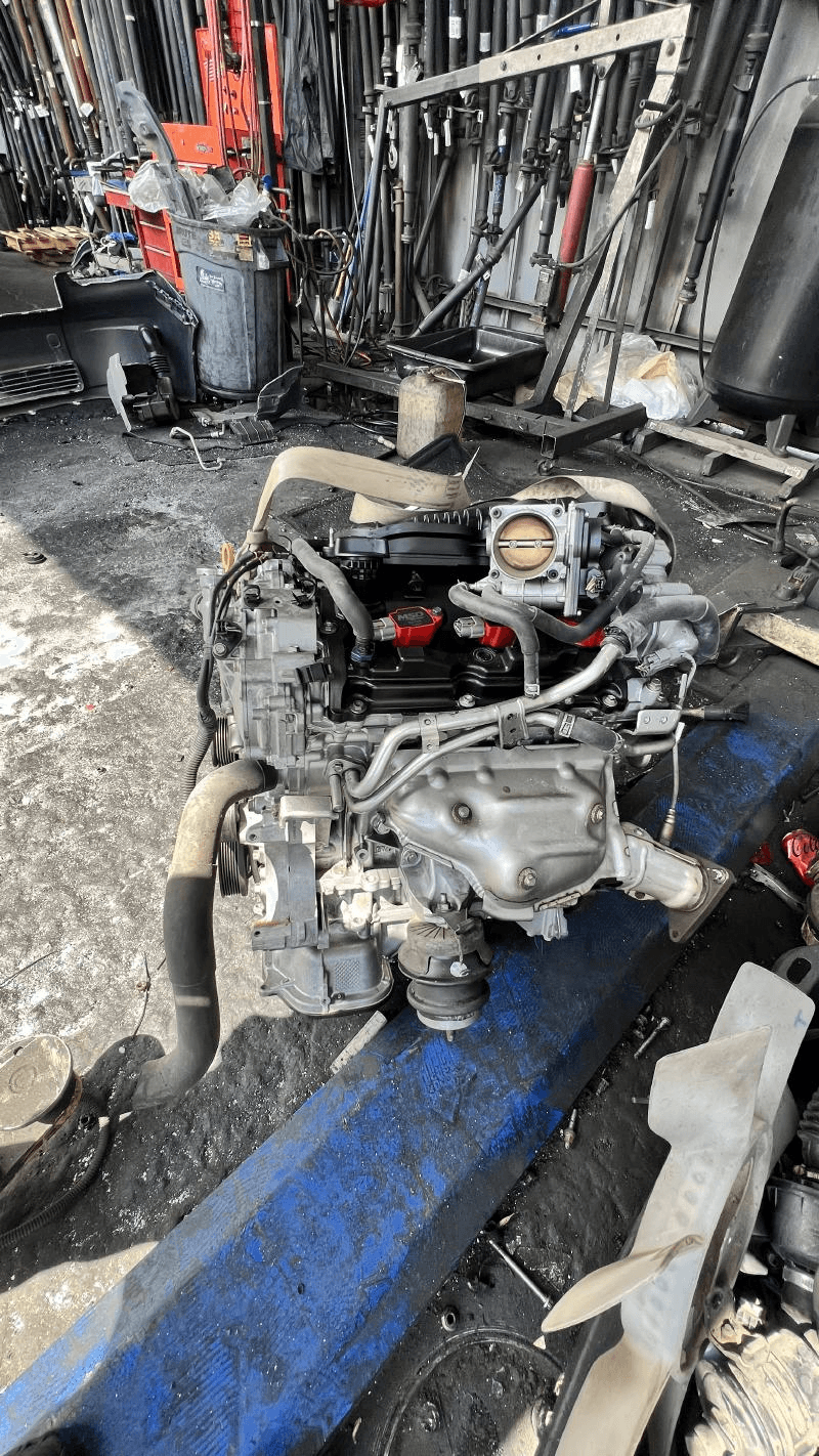 2009 Nissan 370z (3.7l, Vin A, 4th Digit, Vq37vhr), Used Engine