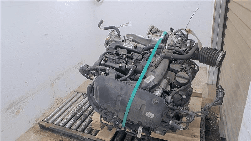 2019 Jeep Cherokee 2.0l (vin N, 8th Digit), One Piece Oil Pan, Used Engine