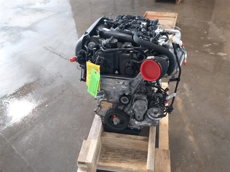 2019 Jeep Cherokee 2.0l (vin N, 8th Digit), One Piece Oil Pan, Used Engine