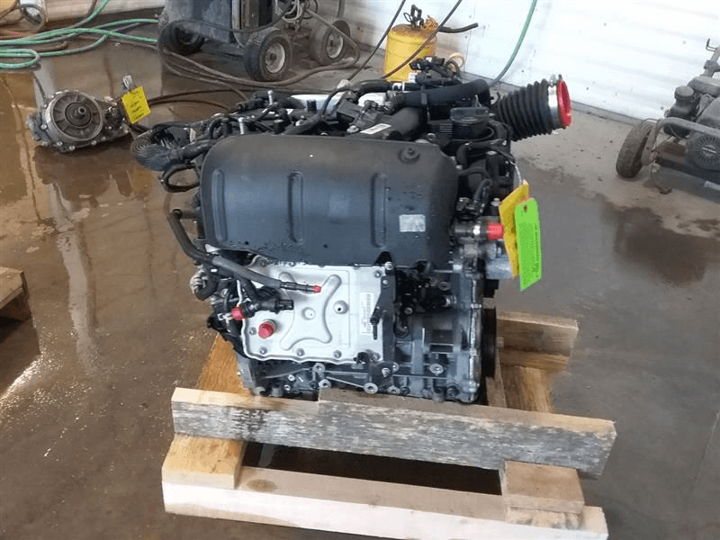 2019 Jeep Cherokee 2.0l (vin N, 8th Digit), Two Piece Oil Pan, Used Engine