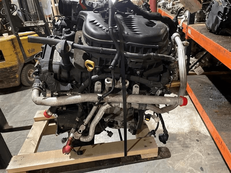 2016 Jeep Cherokee 3.2l (vin S, 8th Digit), Two Piece Oil Pan (opt Awl), Used Engine