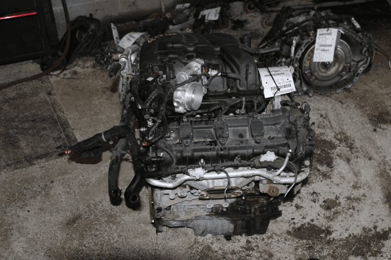 2014 Jeep Cherokee 3.2l (vin S, 8th Digit), Two Piece Oil Pan (opt Awl), Used Engine