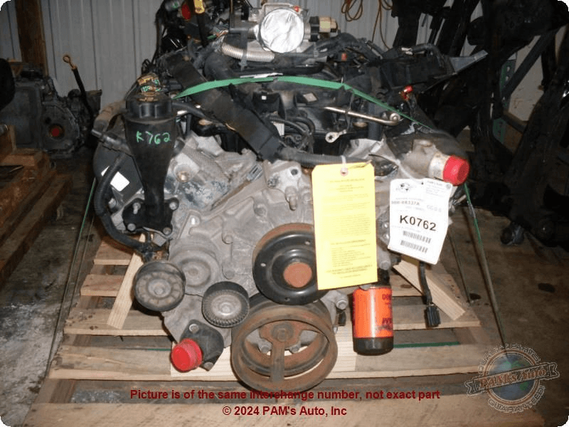 2005 Jeep Liberty 3.7l (vin K, 8th Digit), Used Engine