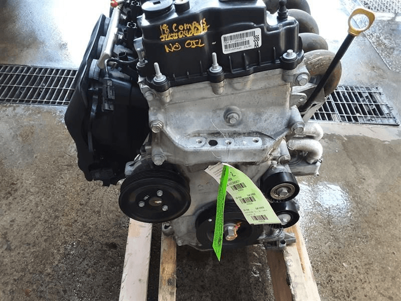 2018 Jeep Compass (2.4l, Vin B, 8th Digit), Engine Id Ede (pzev), (at), 6 Speed (fwd, Opt Df7), Used Engine