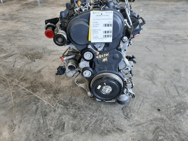 2017 Volvo Xc90 (2.0l), Vin A2 (4th And 5th Digit, B4204t27 Engine), Used Engine