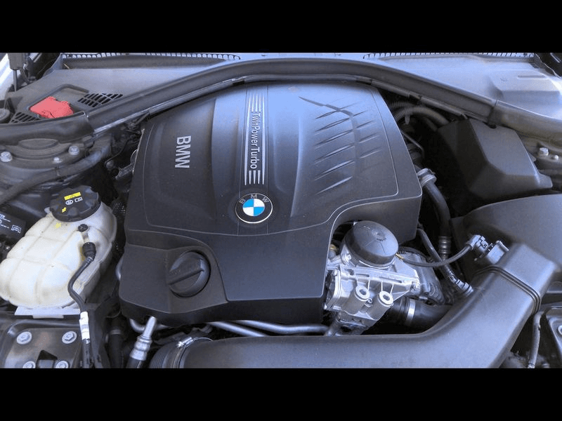 2015 Bmw 435i (3.0l), Rwd, Used Engine