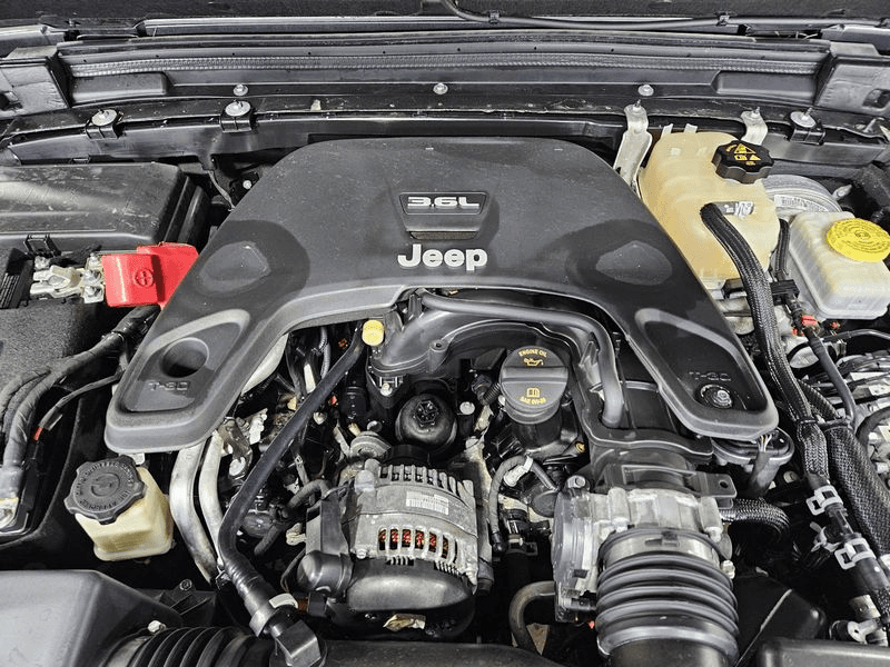 2018 Jeep Wrangler (lhd), Vin X (6th Digit, Jl Body), (gasoline), 3.6l (vin G, 8th Digit, Opt Erc), Mt (opt Dem), Used Engine