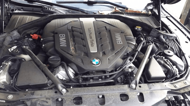 2014 Bmw 550i (4.4l Twin Turbo), Rwd, Used Engine