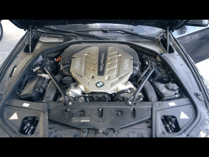 2013 Bmw 550i (4.4l Twin Turbo), Rwd, Used Engine