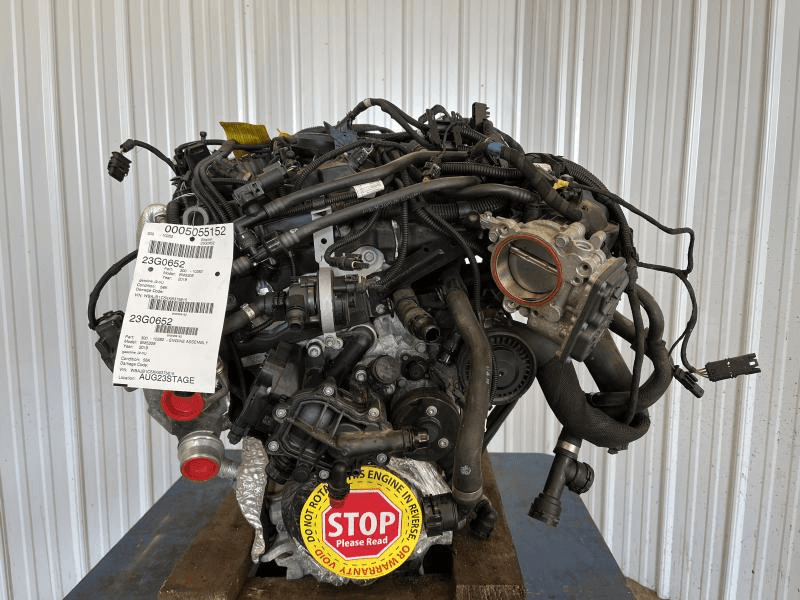 2019 Bmw 530e Gasoline, (2.0l), Used Engine