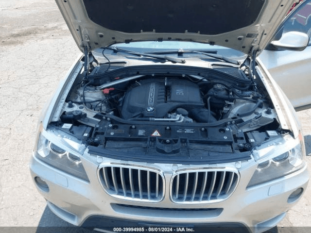 2012 Bmw X3 (3.0l), 35ix, Thru 2/12, Used Engine