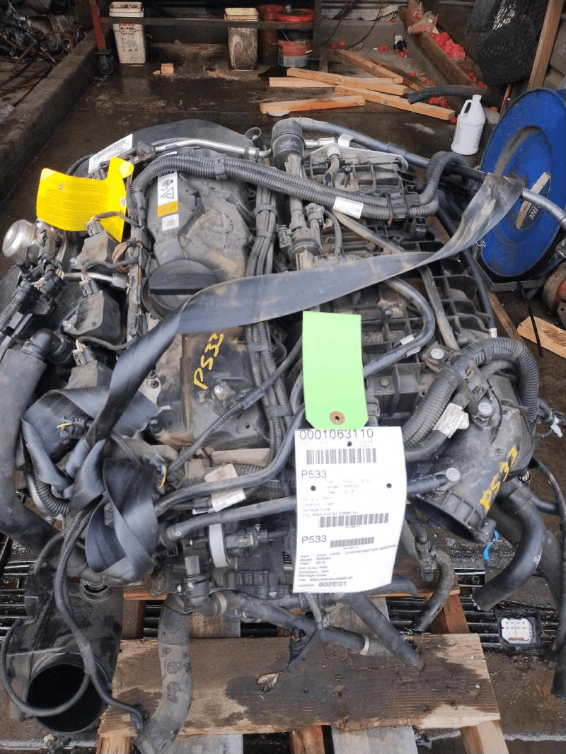 2017 Bmw 530i (2.0l), Rwd, From 01/01/17, Used Engine