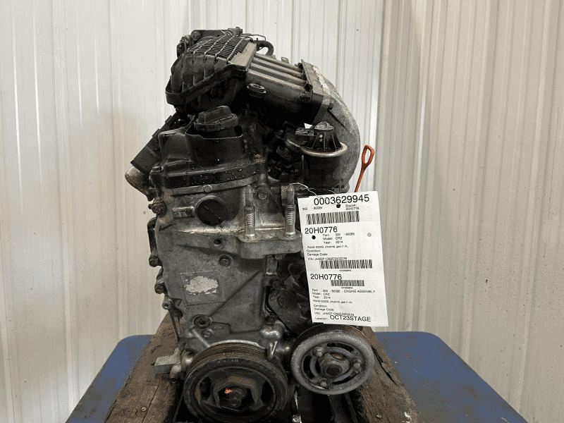 2015 Honda Cr-z (hybrid), Gasoline (1.5l, Vin 1, 6th Digit), Used Engine