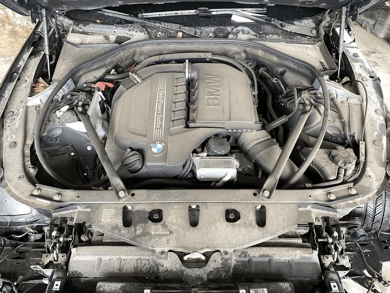 2014 Bmw 535i (3.0l, Turbo), Gasoline, Rwd, Used Engine