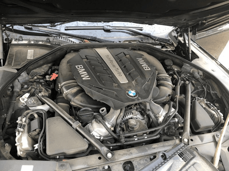 2013 Bmw 550i Gt (4.4l Twin Turbo), Rwd, Used Engine