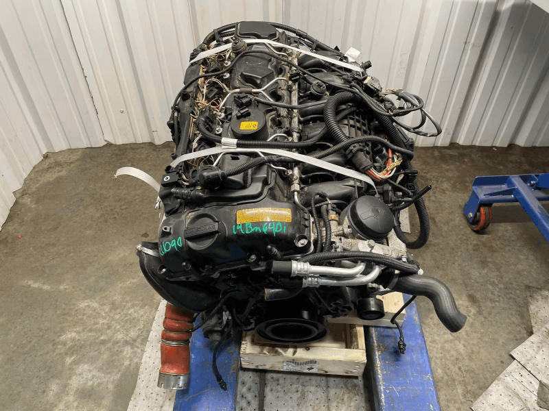 2013 Bmw 640i (3.0l, Turbo), (rwd), Used Engine