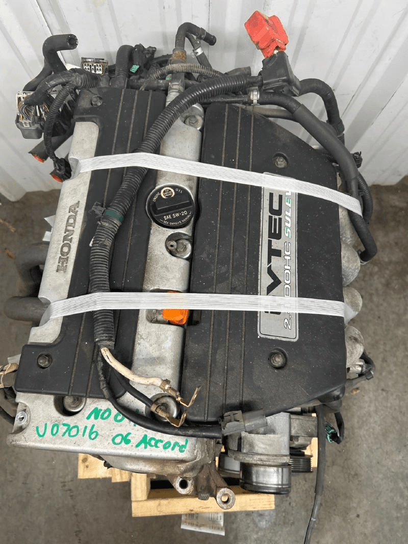 2006 Honda Accord Gasoline, 2.4l, Vin 7 (6th Digit), Used Engine