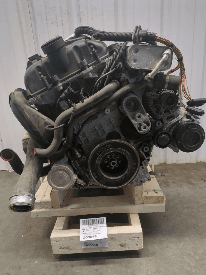 2014 Bmw X5 4.4l (twin Turbo), Used Engine