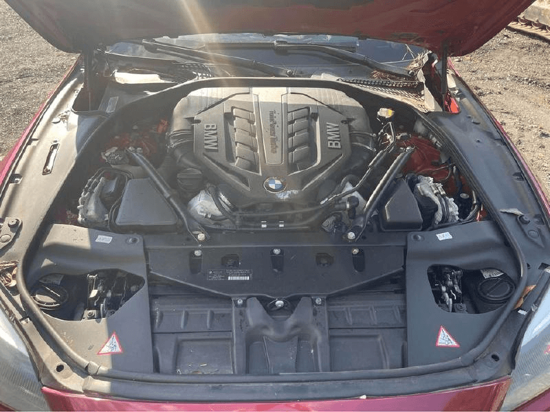 2015 Bmw 650i (4.4l Twin Turbo), Rwd, Used Engine