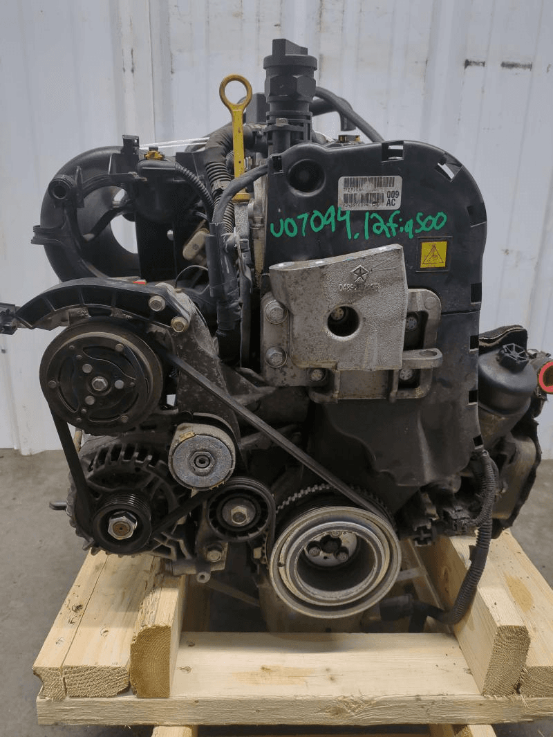 2012 Fiat 500 (1.4l), Vin R (8th Digit), Engine Id Eab, Used Engine